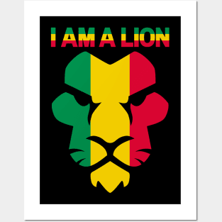 I am a Lion Posters and Art